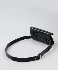 Pochete-Feminina-Pequena-com-Lapela-Preta-9845465-Preto_4