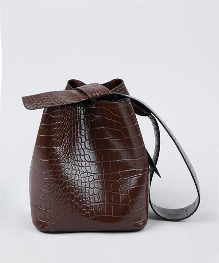 Bolsa-Feminina-Bucket-Grande-Croco-com-Alca-e-Laco-Marrom-Escuro-9845458-Marrom_Escuro_1 Bolsa-Feminina-Bucket-Grande-Croco-com-Alca-e-Laco-Marrom-Escuro-9845458-Marrom_Escuro_1