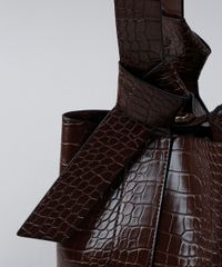 Bolsa-Feminina-Bucket-Grande-Croco-com-Alca-e-Laco-Marrom-Escuro-9845458-Marrom_Escuro_5