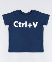 Camiseta-Infantil-Tal-Mae-Tal-Filho--Ctrl-V--Manga-Curta-Azul-Marinho-9946166-Azul_Marinho_1
