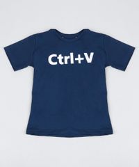 Camiseta-Infantil-Tal-Mae-Tal-Filho--Ctrl-V--Manga-Curta-Azul-Marinho-9946504-Azul_Marinho_1