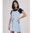 Vestido-Jeans-Feminino-Curto-com-Faixa-Regata-Decote-Reto-Azul-Claro-9834578-Azul_Claro_1