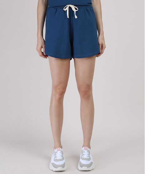 Short-de-Moletom-Feminino-Mindset-Running-Cintura-Alta-Azul-Marinho-9950467-Azul_Marinho_1