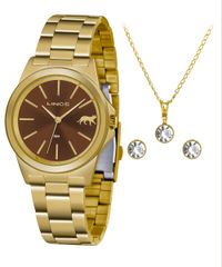 Kit-de-Relogio-Analogico-Lince-Feminino---Brinco---Colar---LRGH125L-KX25N1KX-Dourado-9849273-Dourado_1