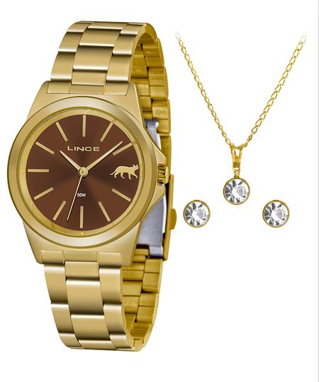Kit-de-Relogio-Analogico-Lince-Feminino---Brinco---Colar---LRGH125L-KX25N1KX-Dourado-9849273-Dourado_1