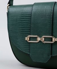 Bolsa-Feminina-Transversal-Pequena-com-Lapela-Texturizada-e-Fivela-Verde-Escuro-9845699-Verde_Escuro_6
