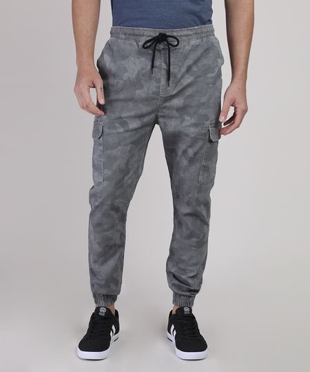 Calca-Em-Sarja-Masculina-Jogger-Cargo-Estampa-Militar-Cinza-Escuro-9912394-Cinza_Escuro_1 Calca-Em-Sarja-Masculina-Jogger-Cargo-Estampa-Militar-Cinza-Escuro-9912394-Cinza_Escuro_1