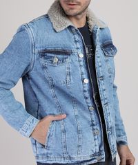 Jaqueta-Jeans-Masculina-com-Bolsos-e-Pelo-Azul-Medio-9879891-Azul_Medio_4