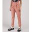 Calca-de-Sarja-Feminina-Sawary-Clochard-Mom-Cintura-Super-Alta-com-Faixa-para-Amarrar-Coral-9945251-Coral_1