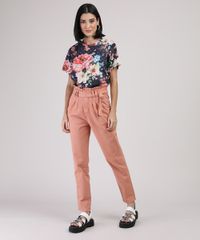 Calca-de-Sarja-Feminina-Sawary-Clochard-Mom-Cintura-Super-Alta-com-Faixa-para-Amarrar-Coral-9945251-Coral_3