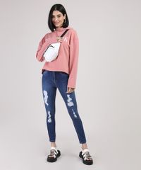 Blusao-em-Moletom-Feminino-com-Felpa-New-York-com-Capuz-Rosa-Claro-9946004-Rosa_Claro_3