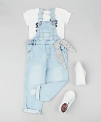 Macacao-Jeans-Infantil-Destroyed-com-Faixa-para-Amarrar-Azul-Claro-9945851-Azul_Claro_3