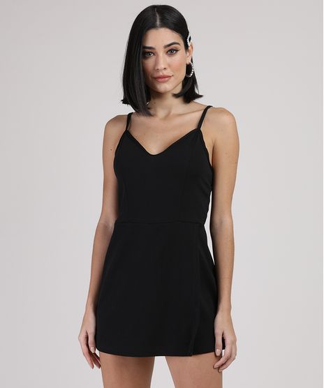 Macaquinho-Short-Saia-Feminino-com-Transpasse-Alca-Fina-Preto-9944925-Preto_1