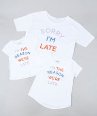 Blusa-Infantil-Tal-Mae-Tal-Filha--We-re-Late--Manga-Curta-Branca-9946775-Branco_3
