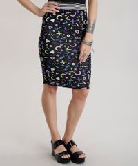 Saia-Midi-Estampada-Preta-8695034-Preto_1