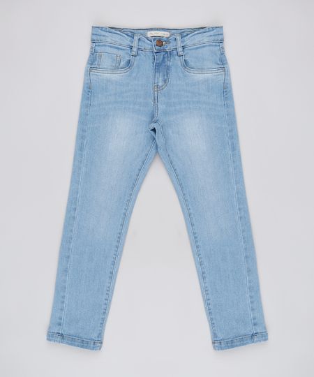 Calca-Jeans-Infantil-Slim-com-Bolsos-Azul-Claro-9927848-Azul_Claro_1