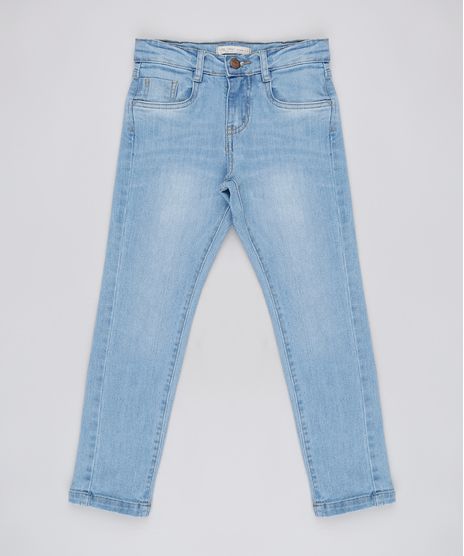 Calca-Jeans-Infantil-Slim-com-Bolsos-Azul-Claro-9927848-Azul_Claro_1