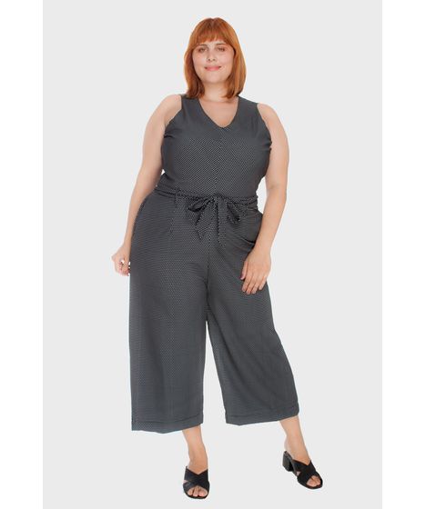 macacao pantacourt jeans plus size