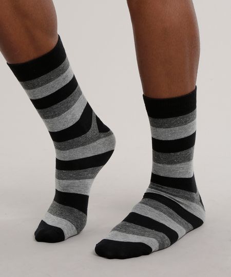 Meia-Listrada-Preta-8715873-Preto_1 Meia-Listrada-Preta-8715873-Preto_1