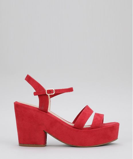 Sandalia-Plataforma-em-Suede-Vermelha-8708641-Vermelho_1