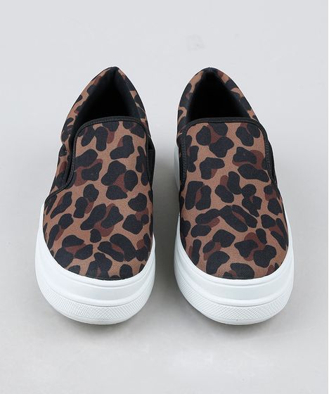 tenis slip animal print