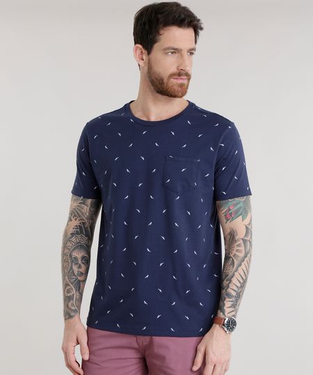 Camiseta-Estampada-de-Passaros-Azul-Marinho-8660779-Azul_Marinho_1 Camiseta-Estampada-de-Passaros-Azul-Marinho-8660779-Azul_Marinho_1