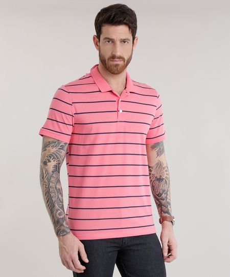 Polo-Listrada-Coral-8646792-Coral_1 Polo-Listrada-Coral-8646792-Coral_1