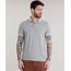 Polo-em-Piquet-Estampada-de-Folhagens-Cinza-Mescla-8653364-Cinza_Mescla_1