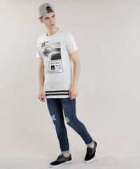 Camiseta-Longa--You-Can-t-Stop-Me--Cinza-Mescla-Claro-8684175-Cinza_Mescla_Claro_3