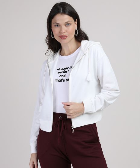 Blusao-de-Moletom-Feminino-com-Capuz-em-Laise-e-Tassel-Branco-9946566-Branco_1
