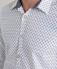 Camisa-Slim-Estampada-em-Algodao---Sustentavel-Branca-8585458-Branco_4