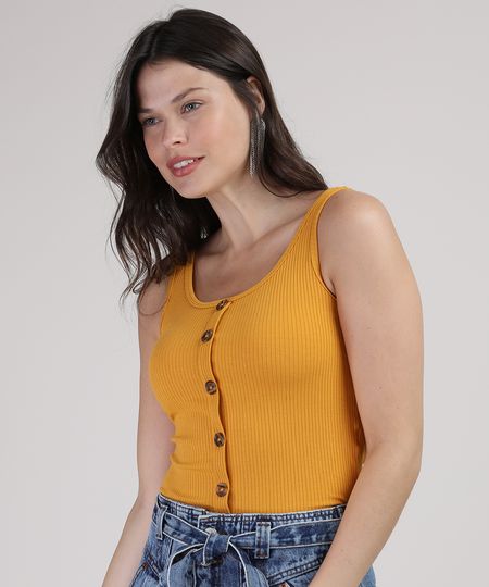 Regata-Feminina-Canelada-com-Botoes-Alca-Media-Decote-Redondo-Mostarda-9257473-Mostarda_1 Regata-Feminina-Canelada-com-Botoes-Alca-Media-Decote-Redondo-Mostarda-9257473-Mostarda_1