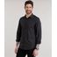 Camisa-Slim-Estampada-em-Algodao---Sustentavel-Preta-8588138-Preto_1