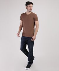 Camiseta-Masculina-Basica-com-Elastano-Manga-Curta-Gola-Careca-Caramelo-9209153-Caramelo_3