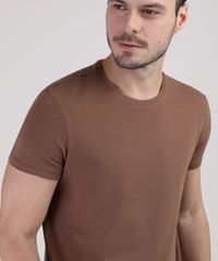Camiseta-Masculina-Basica-com-Elastano-Manga-Curta-Gola-Careca-Caramelo-9209153-Caramelo_4