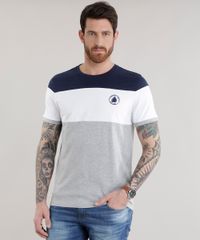 Camiseta-com-Recortes--Tropical-Jungle--Cinza-Mescla-8651637-Cinza_Mescla_1