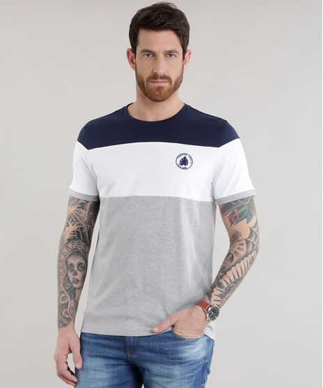 Camiseta-com-Recortes--Tropical-Jungle--Cinza-Mescla-8651637-Cinza_Mescla_1