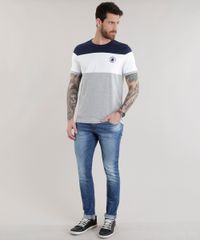 Camiseta-com-Recortes--Tropical-Jungle--Cinza-Mescla-8651637-Cinza_Mescla_3