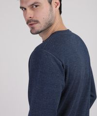 Blusao-Masculino-Basico-em-Moletom-Gola-Careca-Azul-Escuro-9829004-Azul_Escuro_4