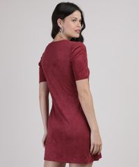Vestido-de-Suede-Feminino-Curto-Manga-Bufante-Vinho-9938150-Vinho_2