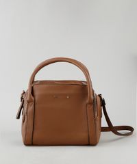 Bolsa-Feminina-Transversal-Pequena-com-Divisorias-e-Alca-de-Mao-Caramelo-9845462-Caramelo_1