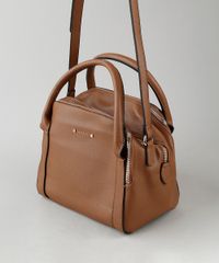 Bolsa-Feminina-Transversal-Pequena-com-Divisorias-e-Alca-de-Mao-Caramelo-9845462-Caramelo_3