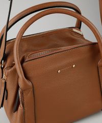 Bolsa-Feminina-Transversal-Pequena-com-Divisorias-e-Alca-de-Mao-Caramelo-9845462-Caramelo_6