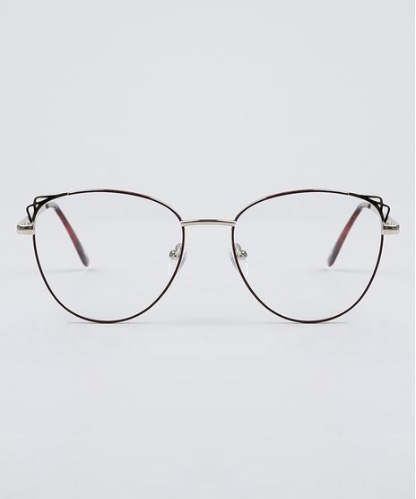 Armacao-para-Oculos-de-Grau-Feminina-Oval-Marrom-Escuro-9950443-Marrom_Escuro_1