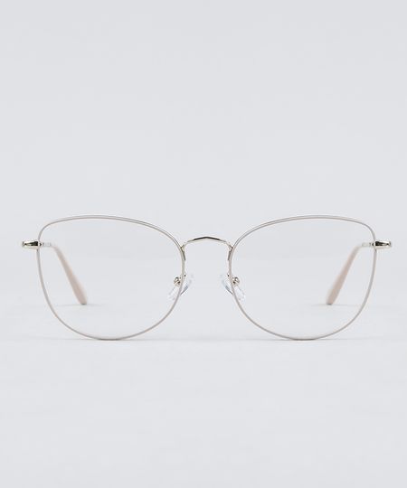 Armacao-para-Oculos-de-Grau-Feminina-Oval-Prateado-9950434-Prateado_1 Armacao-para-Oculos-de-Grau-Feminina-Oval-Prateado-9950434-Prateado_1