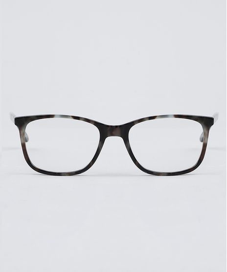 Armacao-para-Oculos-de-Grau-Feminina-Quadrada-Estampada-Tartaruga-9950449-Tartaruga_1