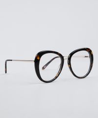 Armacao-para-Oculos-de-Grau-Feminina-Oval-Tartaruga-9950431-Tartaruga_3