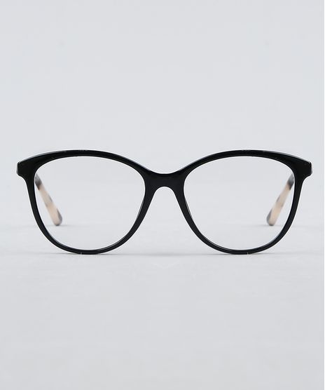 Armacao-para-Oculos-de-Grau-Feminina-Oval-Preto-9950450-Preto_1