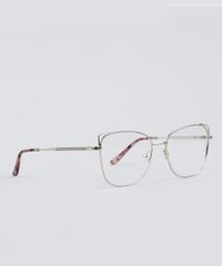 Armacao-para-Oculos-de-Grau-Feminina-Quadrada-Prateado-9950445-Prateado_3