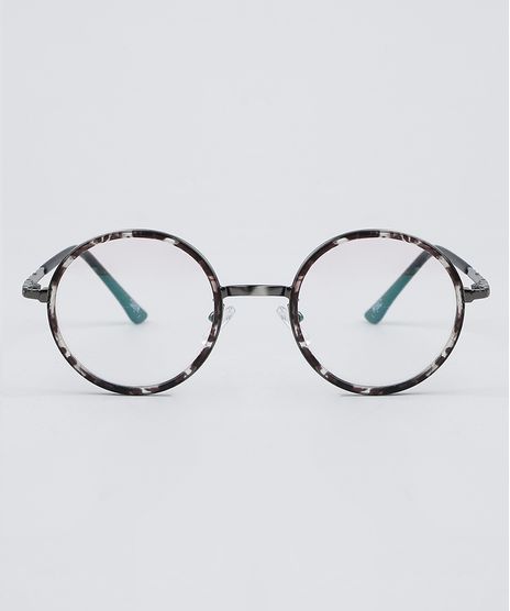Armacao-para-Oculos-de-Grau-Feminina-Redonda-Preto-9950440-Preto_1